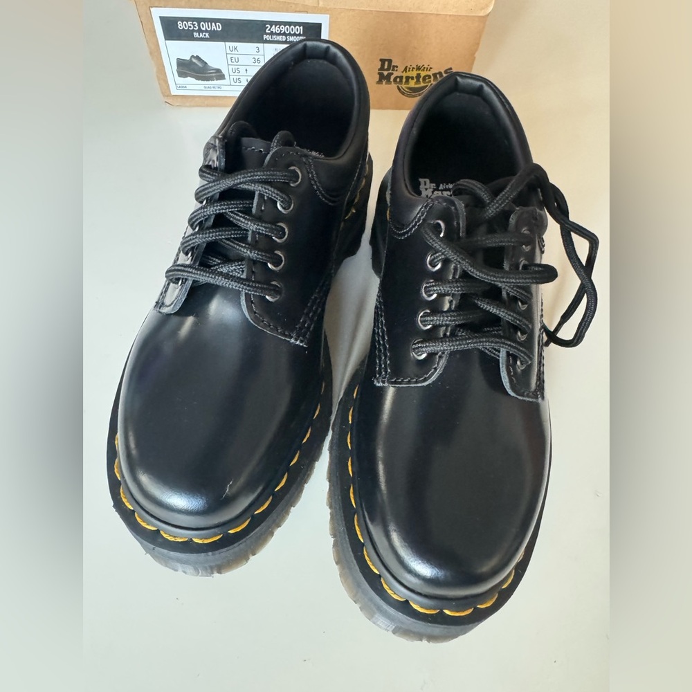 Dr. martens 8053 smooth quad (women US 36; men US 5)